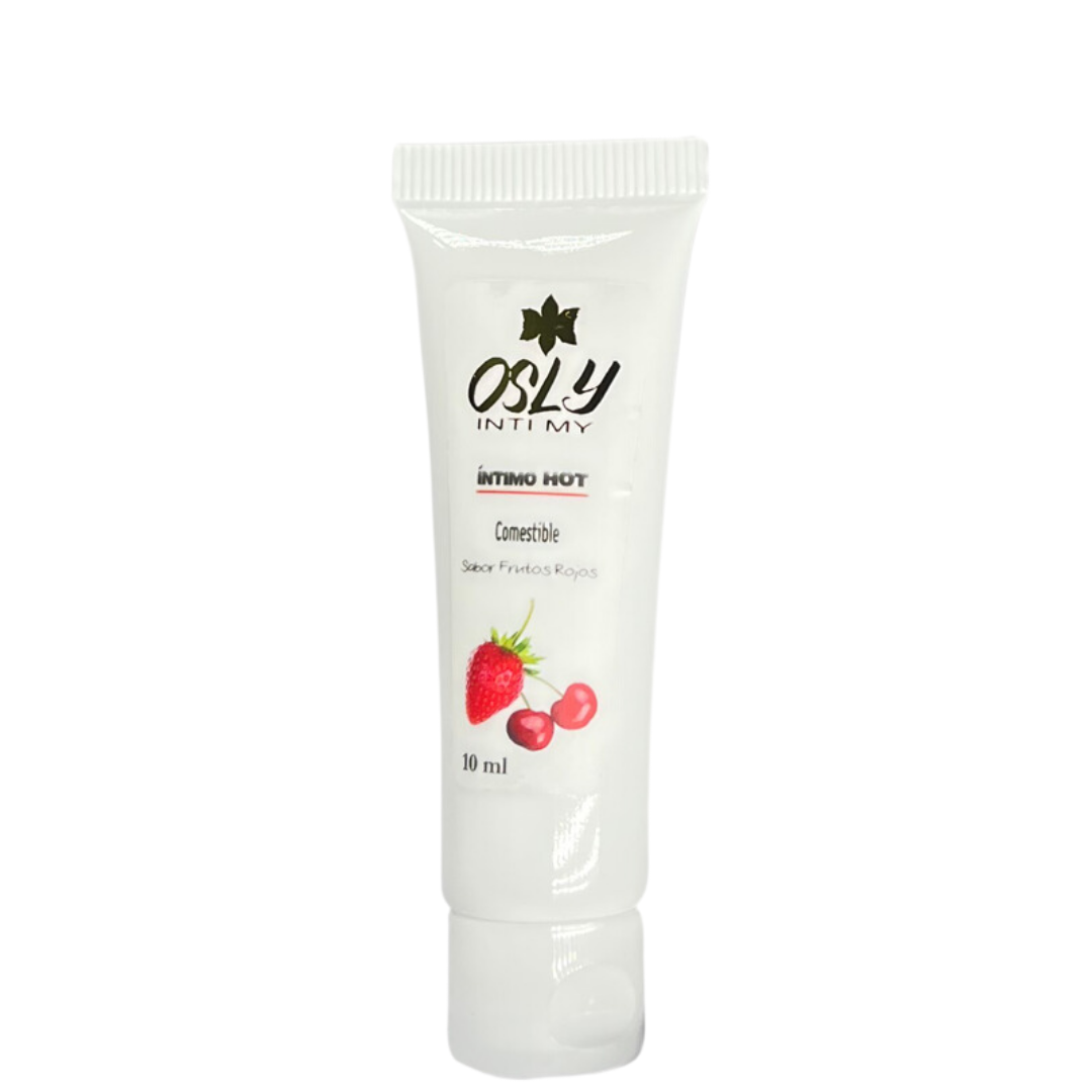 Lubricante Osly Caliente Frutos Rojos 10 Ml